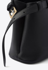 Prada Small Logo Leather Top Handle Bag Black 1BA418VOOO2CYS_F0002