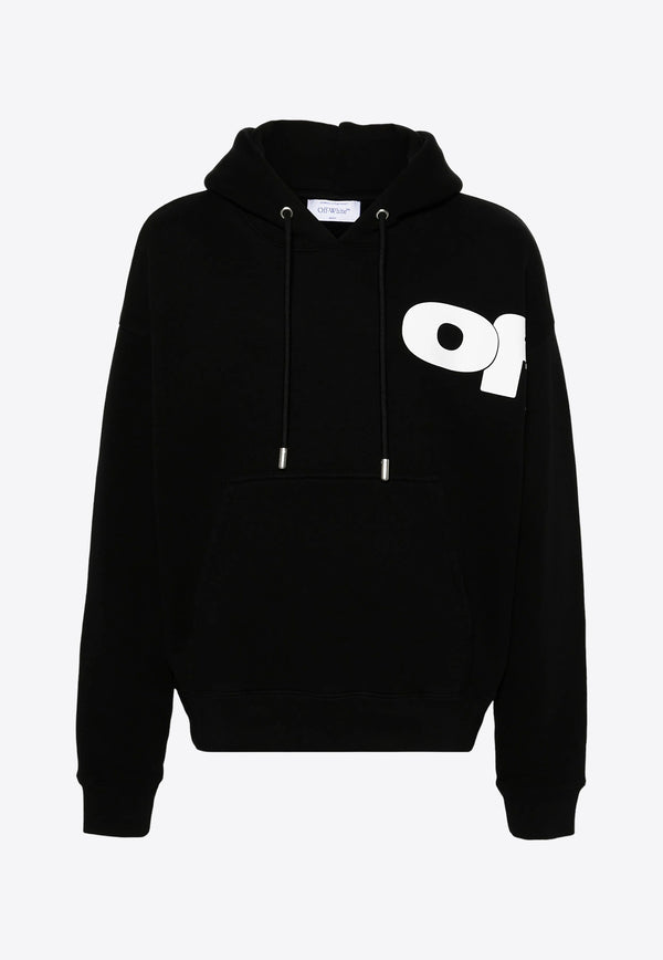 Off-White Shared Logo Cotton Hoodie Black OMBB085F24FLE00L_1001
