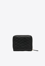 PINKO Taylor Zip-Around Leather Wallet Black 100249A0GK_Z99Q