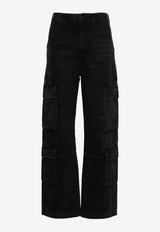 Citizens Of Humanity Delena Cargo Jeans Black 20953007_LEITH