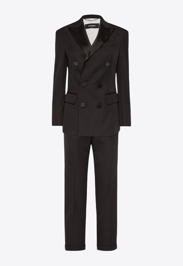 Dsquared2 Boston Double-Breasted Suit Black S75FT0259S76498_900