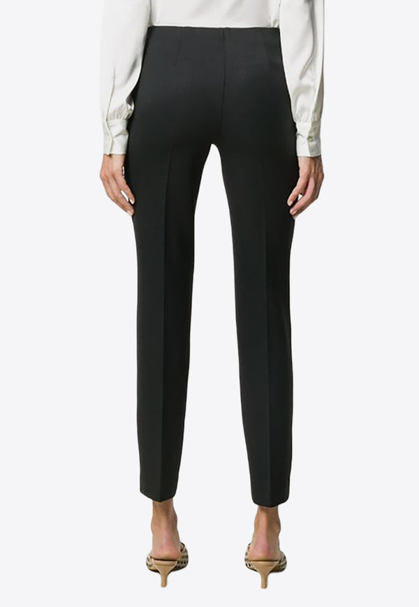 P.A.R.O.S.H Liliuxy Slim-Fit Cropped Pants Black D220003XLILIUXY24_013