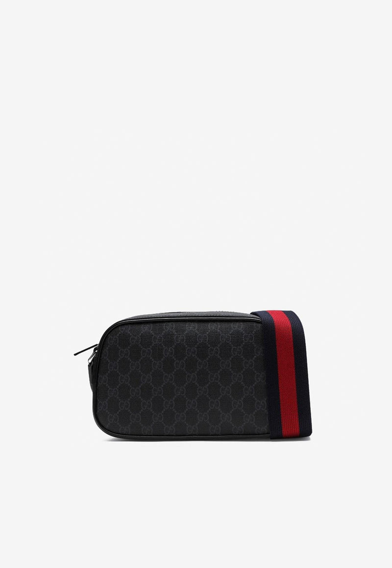 Gucci GG Supreme Messenger Bag Black 792097FADJA/P_GUC-1042