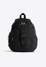 Balenciaga Medium Unity Nylon Backpack Black 792121BLACK