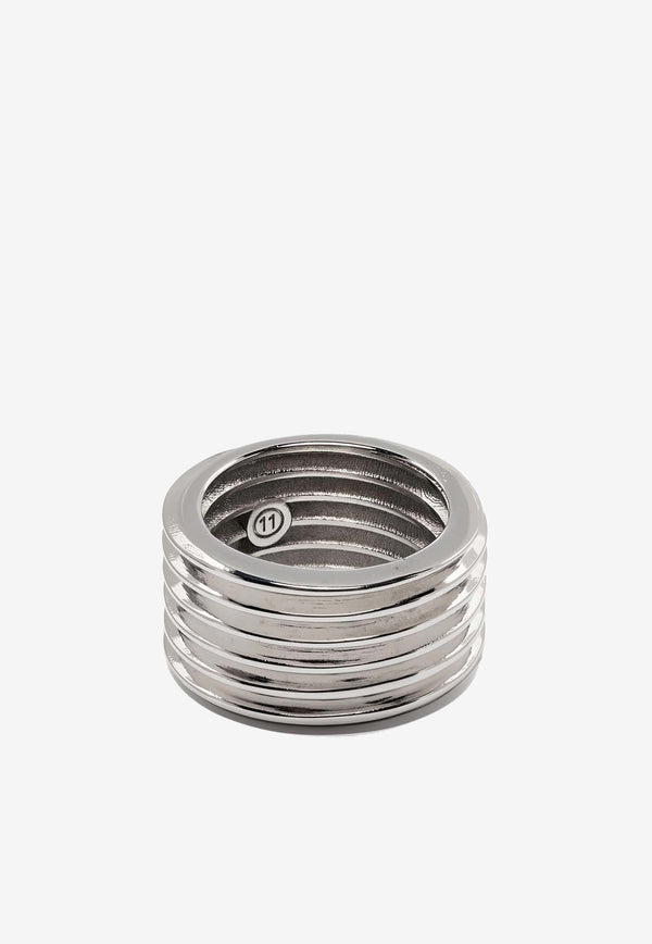 Maison Margiela Bolt and Nut Chunky Ring Silver SM0UQ0023SV0273_951