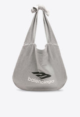 Balenciaga New Jersey Shoulder Bag Gray 7924802AA6R/P_BALEN-1424