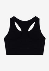 Balenciaga Logo Sports Bra 7932824E2B9/P_BALEN-1081 Black