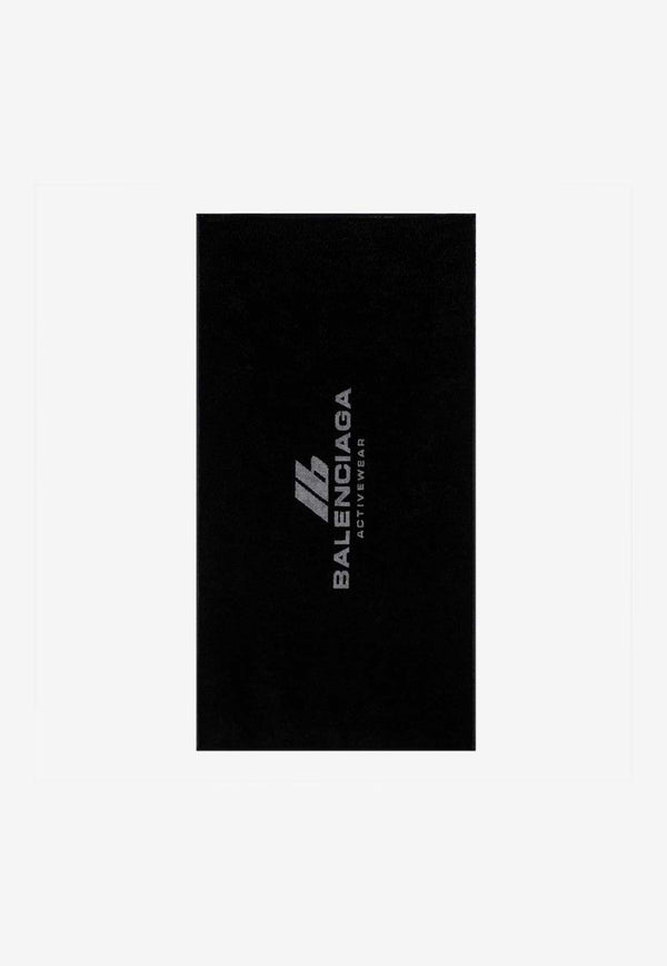 Balenciaga Logo Gym Towel 793309410B6/P_BALEN-1062 Black