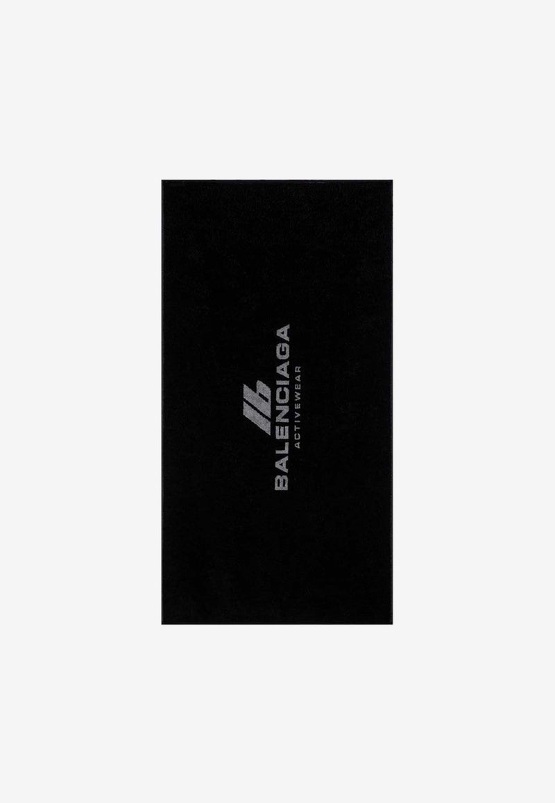 Balenciaga Logo Gym Towel 793309410B6/P_BALEN-1062 Black