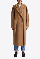 Max Mara Madame Wool and Cashmere Double-Breasted Coat Camel 2421018011600MADAME_001