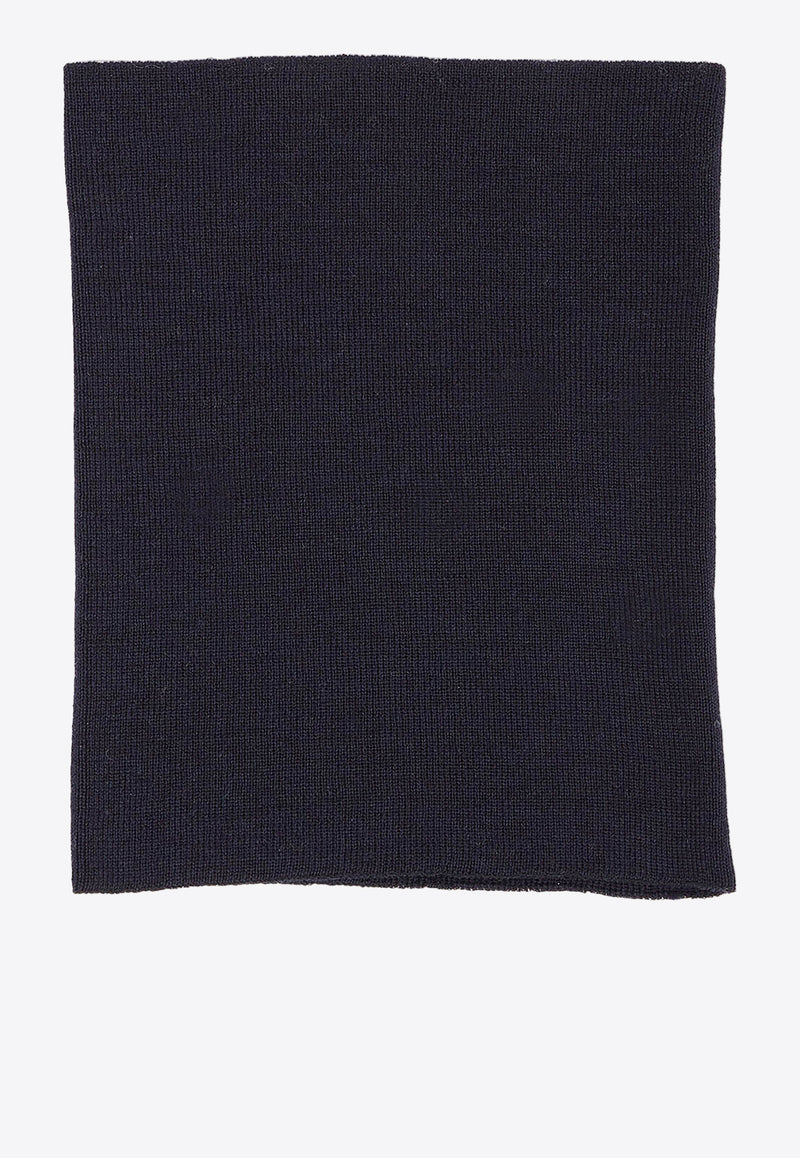 Maison Margiela Four Stitch Wool Neck Warmer Black S51TE0103M13057_900