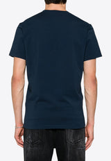 Dsquared2 Horror Logo Cool Fit T-shirt Navy S74GD1313D20014_478