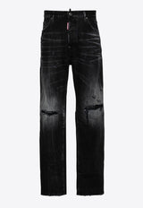 Dsquared2 Cool Guy Straight-Leg Ripped Jeans Black S74LB1561D30009_900