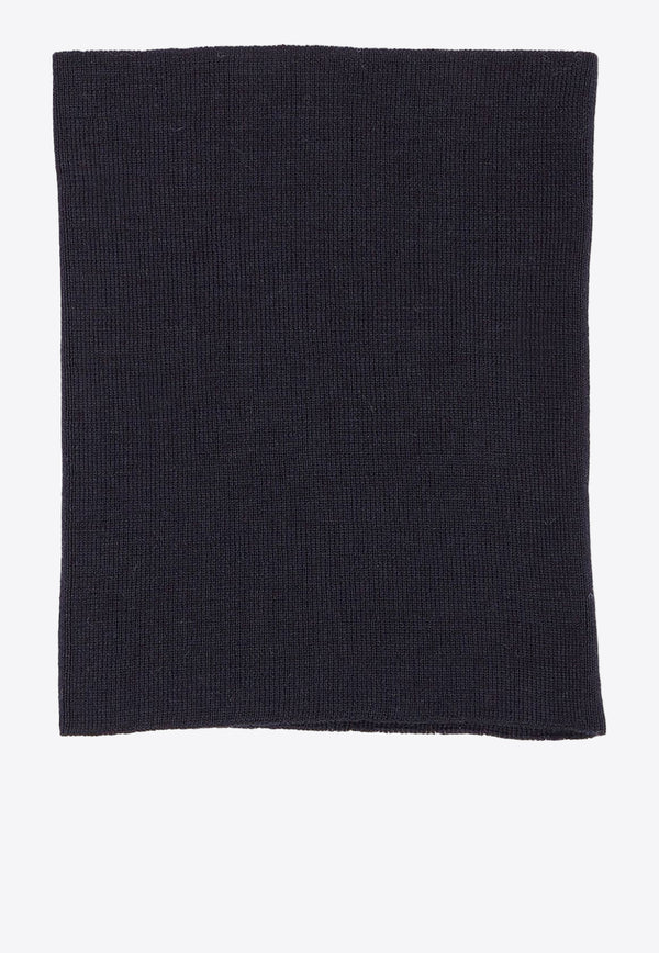 Maison Margiela Four Stitch Wool Neck Warmer Navy S51TE0103M13057_511