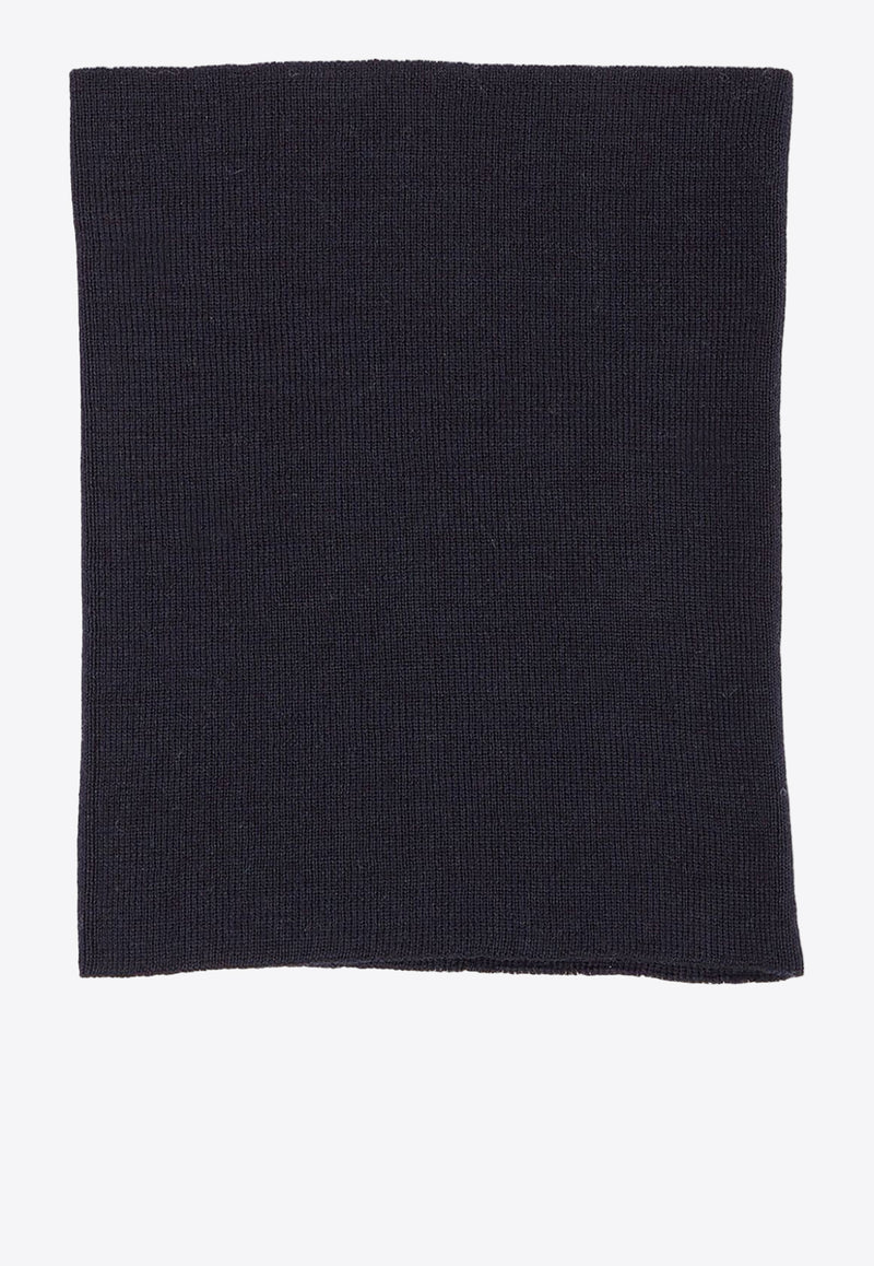 Maison Margiela Four Stitch Wool Neck Warmer Navy S51TE0103M13057_511