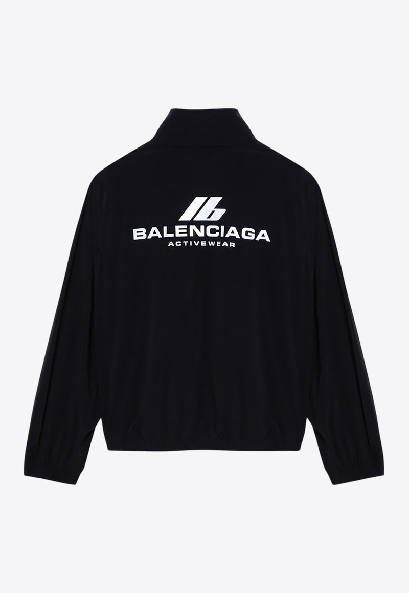 Balenciaga Shrunk Windbreaker Jacket Black 794787TQO35/P_BALEN-1000