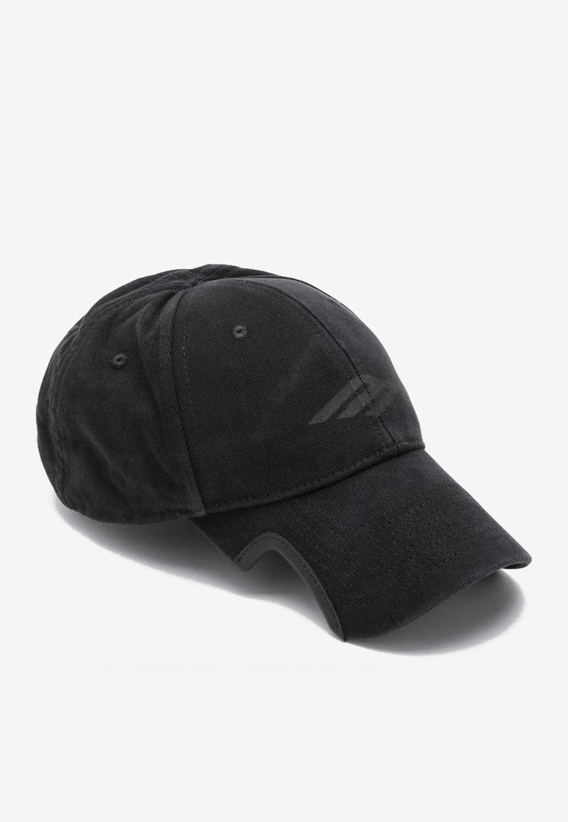 Balenciaga 3B Stencil Baseball Cap 794887410B2/P_BALEN-1000 Black