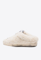 Golden Goose DB Super-Star Sabot Shearling Sneakers White GWF00110F001987_10757