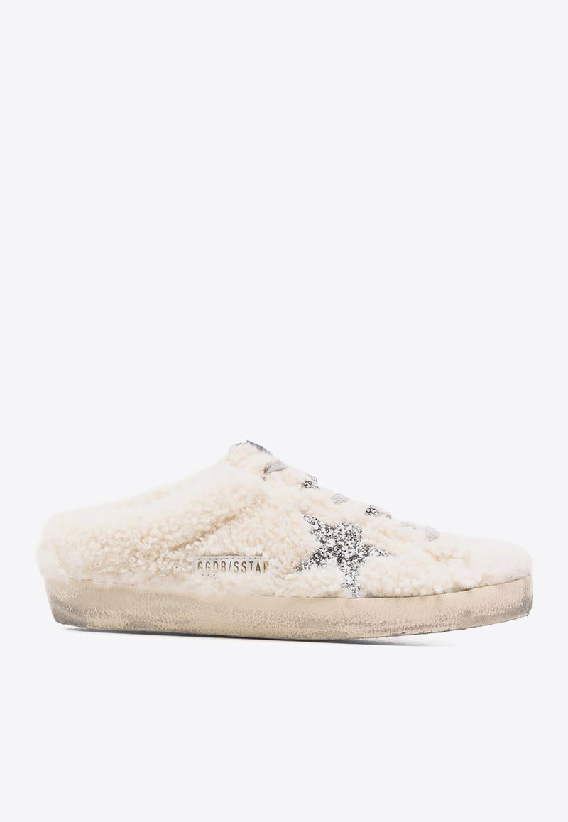 Golden Goose DB Super-Star Sabot Shearling Sneakers White GWF00110F001987_10757