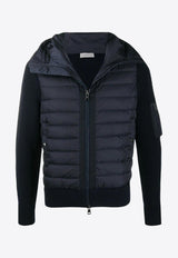 Moncler Padded Wool Hooded Jacket Navy J20919B50800A9340_777