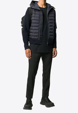 Moncler Padded Wool Hooded Jacket Navy J20919B50800A9340_777