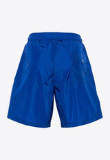 Moncler Logo Patch Swim Shorts Blue J20912C0000653326_739