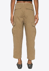 PINKO Sonata Tapered Cargo Pants Brown 103856A20O_L64