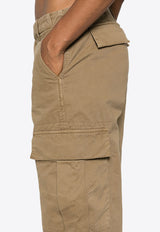 PINKO Sonata Tapered Cargo Pants Brown 103856A20O_L64