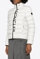 Moncler Cerces Logo Puffer Jacket Off-white J20931A0007353333_90D