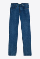 AMI PARIS Classic Straight-Leg Jeans Denim HTR001DE0031_480