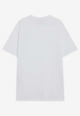 Gucci Double G Embroidered T-shirt White 796395XJG55/R_GUC-9692