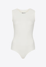 Maison Margiela Sleeveless Jersey Bodysuit White S51NA0065S20518_102