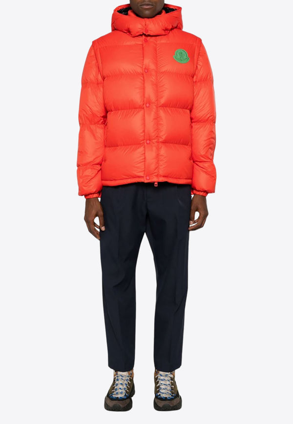 Moncler Cyclone 2-in-1 Padded Jacket Orange J20911A00022596RD_347