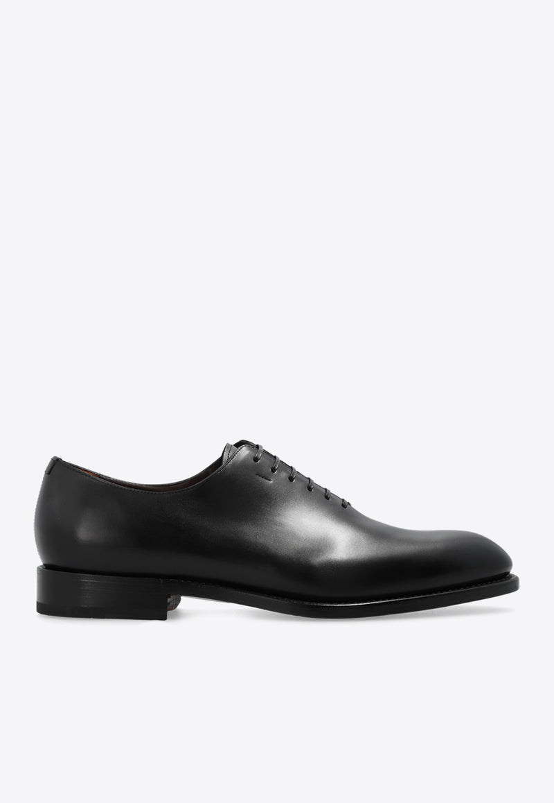 Salvatore Ferragamo Angiolo Oxford Shoes in Calf Leather Black 02B482 ANGIOLO 707825-NERO