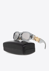 Versace Medusa Biggie Rectangular Sunglasses Gray 0VE4361 0-311 6G