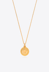 Versace Medusa Pendant Necklace Gold 1004595 1A00620-3J000