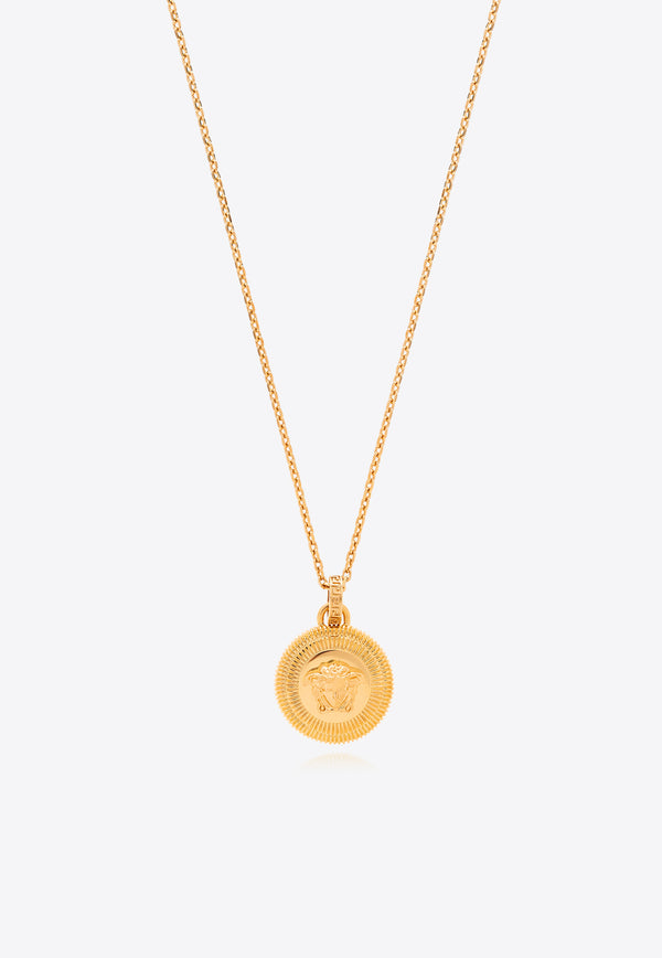 Versace Medusa Pendant Necklace Gold 1004595 1A00620-3J000