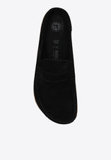 Birkenstock Naples Suede Mules Black 1024880 0-BLACK