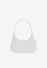 Salvatore Ferragamo Medium Archive Calf Leather Shoulder Bag White 216295 ARCHIVE SH M 768596-OPTIC WHITE