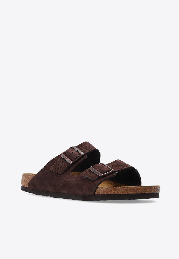 Birkenstock Arizona Double-Buckle Slides Brown 1022457 0-DESERT BUCK ROAST