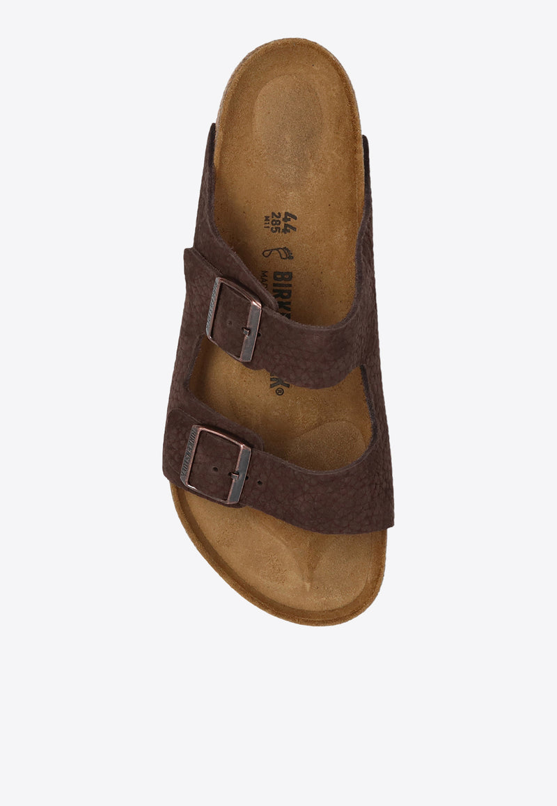 Birkenstock Arizona Double-Buckle Slides Brown 1022457 0-DESERT BUCK ROAST