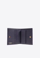 Salvatore Ferragamo Gancini Calf Leather Wallet Midnight Blue 22D780 154 771175-MIDNIGHT