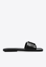 Marc Jacobs The J Marc Leather Slides 2P3FSA006F06 0-001