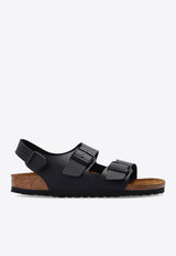 Birkenstock Milano Buckle Sandals Black 34793 F-BLACK