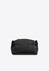 Salvatore Ferragamo Small Hug Leather Crossbody Bag Black 215974 HUG POUCH S 768846-NERO