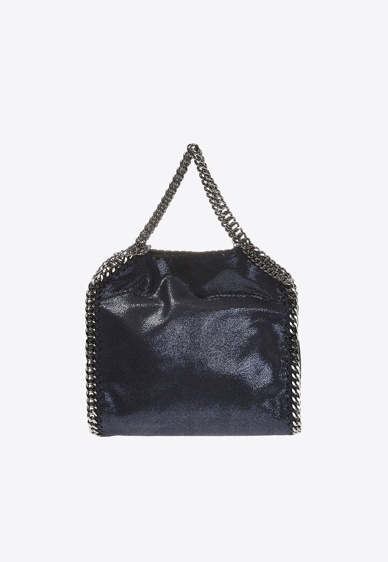 Stella McCartney Mini Falabella Faux Leather Tote Bag Navy 371223 W9056-4101