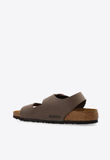 Birkenstock Milano Buckle Sandals Brown 634501 0-MOCHA