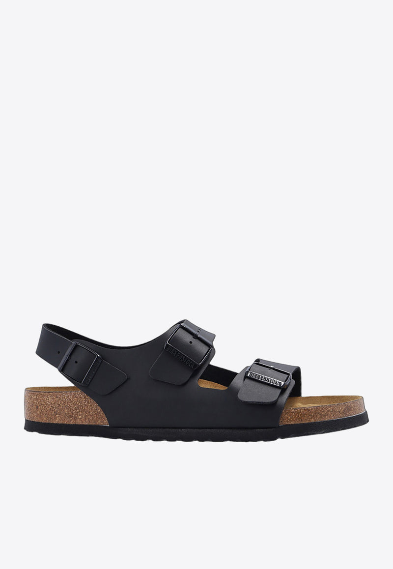 Birkenstock Milano Buckle Sandals Black 34791 0-BLACK