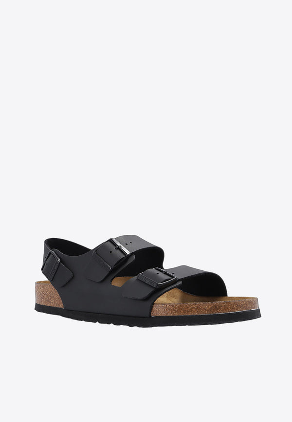 Birkenstock Milano Buckle Sandals Black 34791 0-BLACK