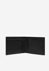 Salvatore Ferragamo Logo Print Leather Wallet Black 661328 CLASSIC 770093-NERO